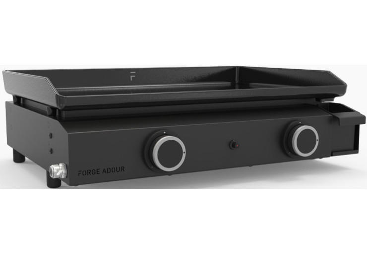 Plancha Base Gaz 60 Chassis Acier Forge Adour