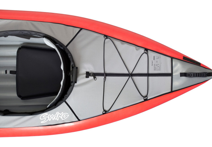 Kayak gonflable Swing 2 Rouge Gumotex