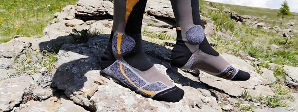 Chaussettes de randonnée, trekking et trail Monnet